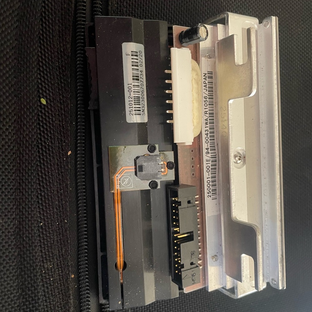 Printronix thermal Printhead for POS Systems - Black and Silver